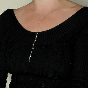 NWT Sterling Silver Drop NecklacE